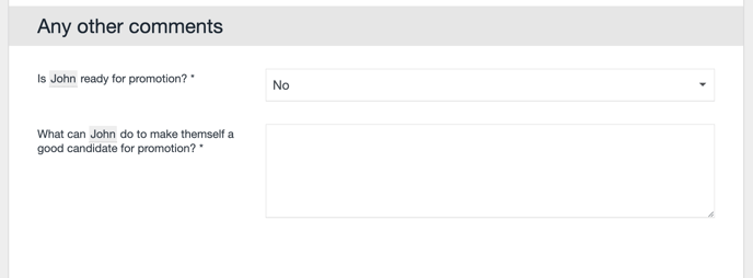 advances questionnaire option - multiple choice 8